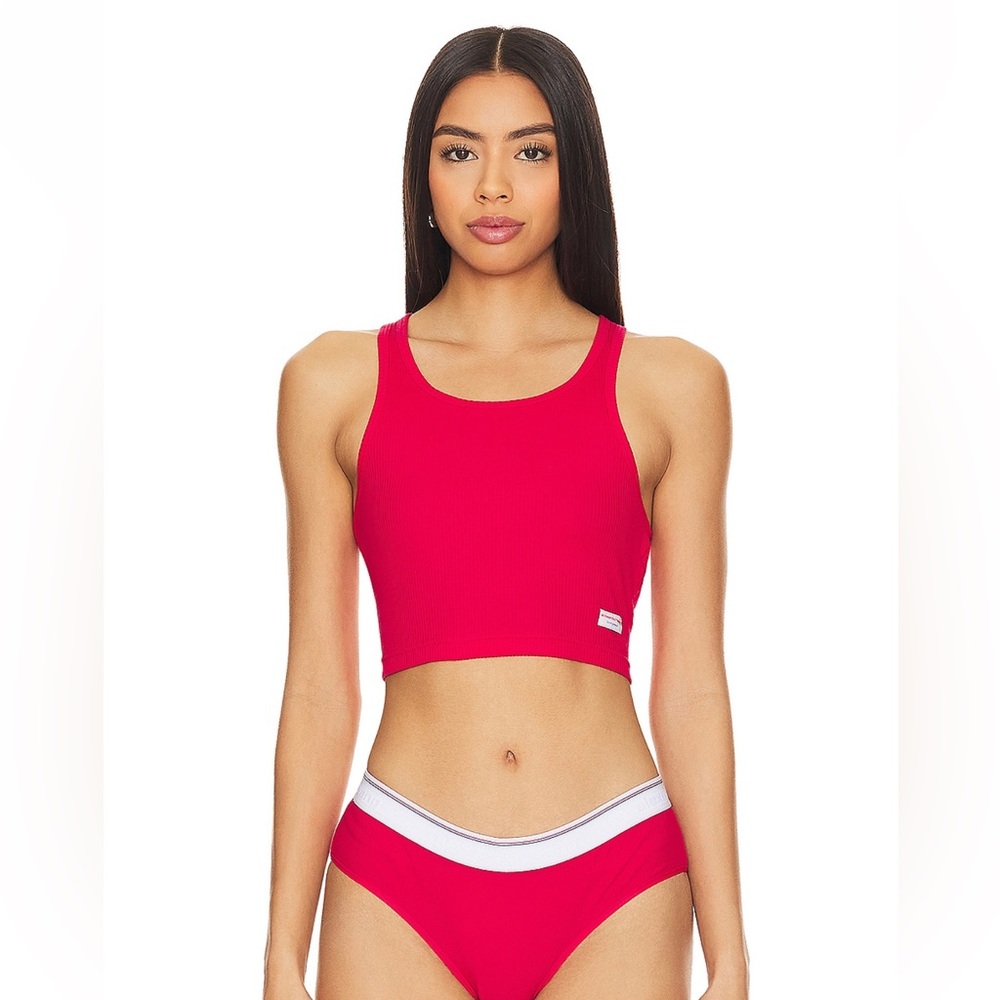 Alexander Wang Crop Racer Tank